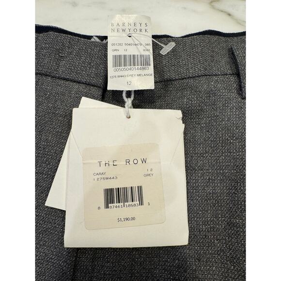 NWT The Row Caray Wool pleated pants size 12 - Picture 11 of 13